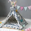 Leaf Print Dachshund Tepee