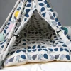 Leaf Print Dachshund Tepee