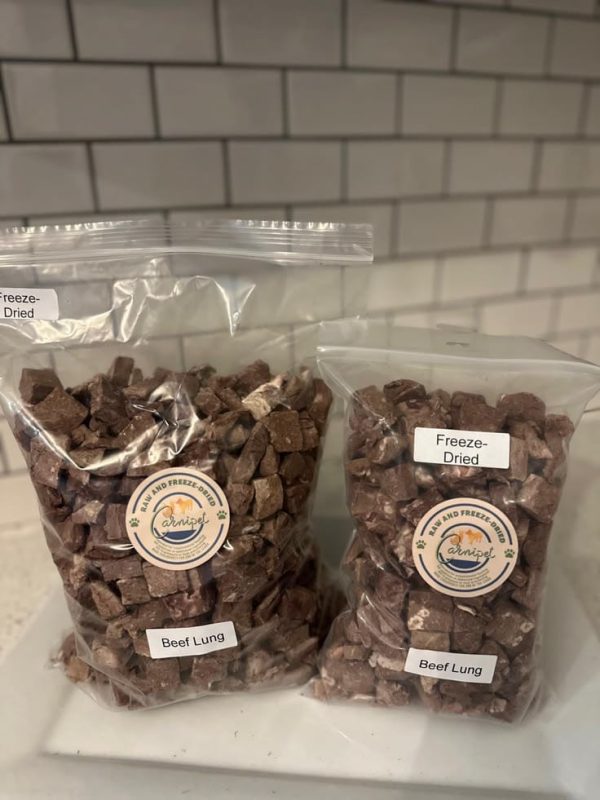 Freeze-dried meat treats